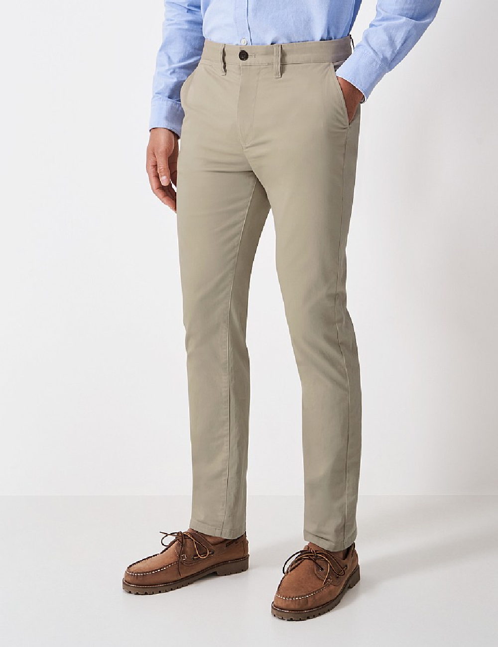 Pantaloni Crew Clothing Company, bej