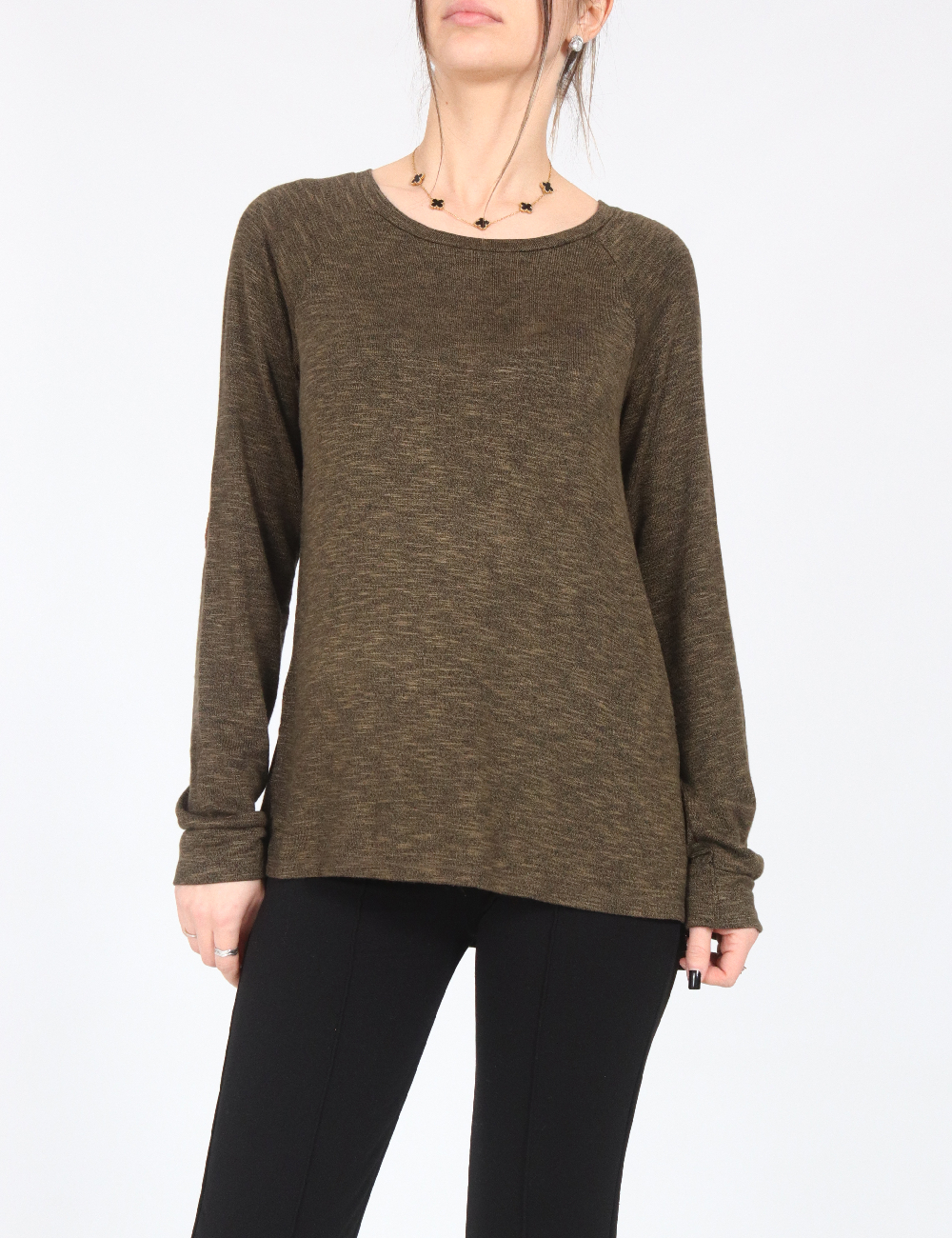 Bluza Bershka, verde