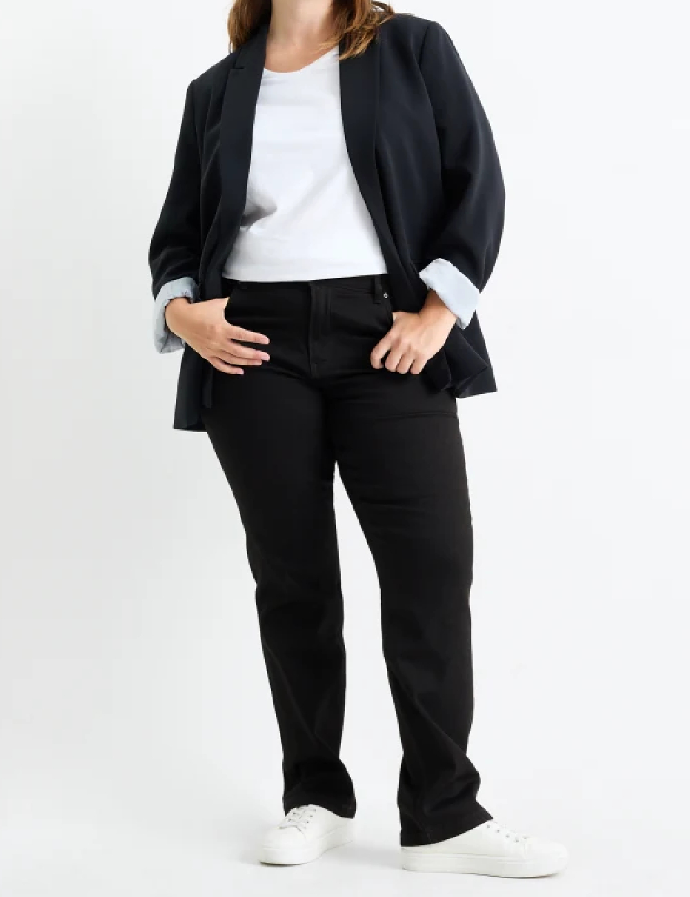 Blugi C&A Plus Size, negru