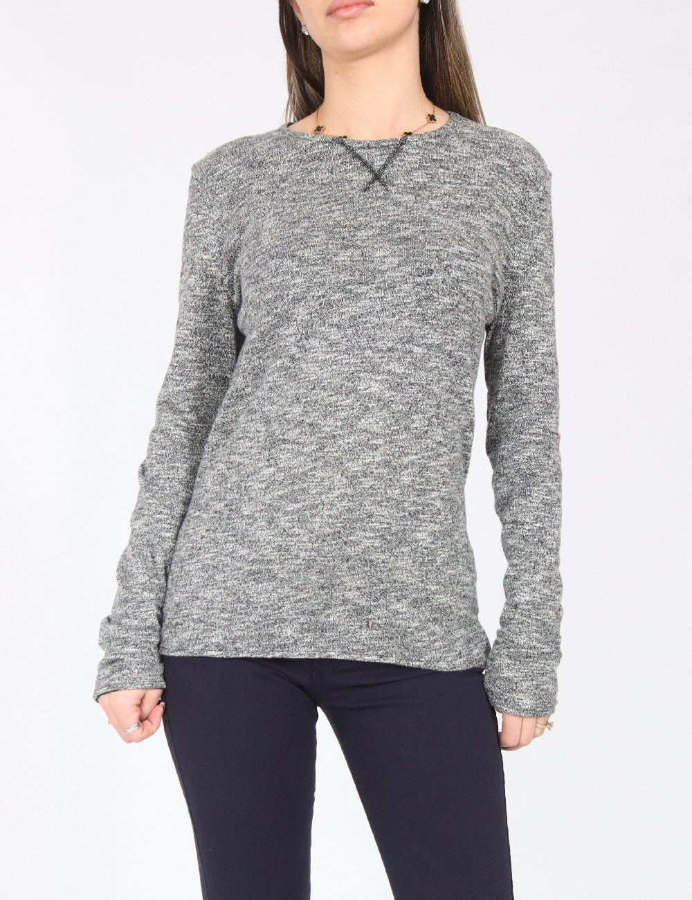 Bluza Pull&Bear, gri