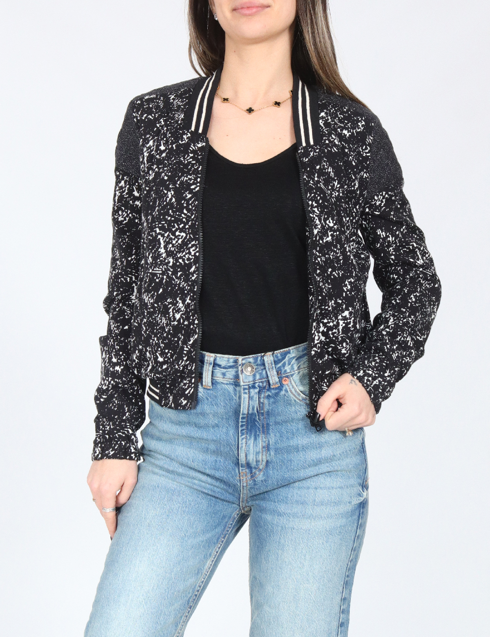 Jacheta Pull&Bear, negru