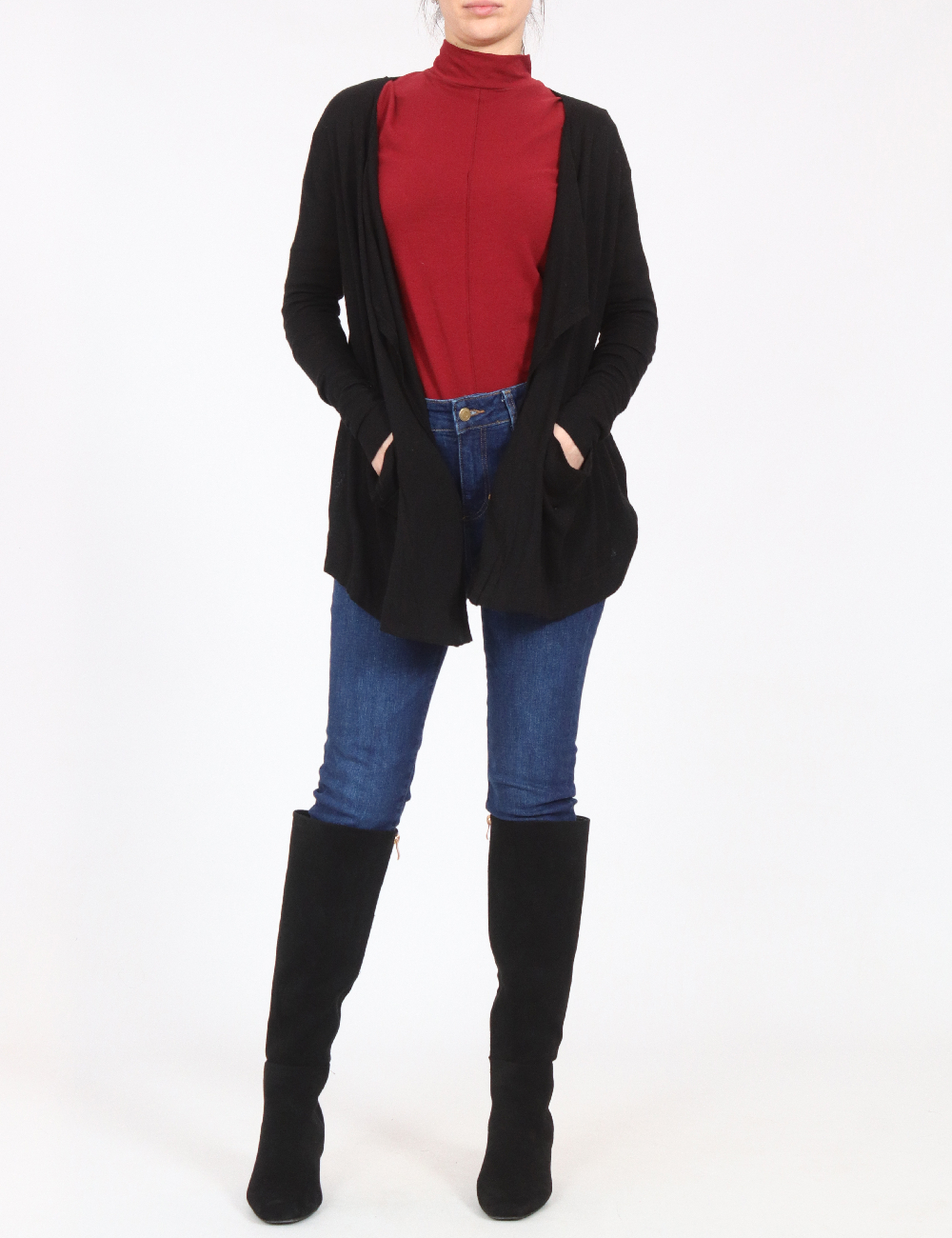 Blazer Pull&Bear, negru