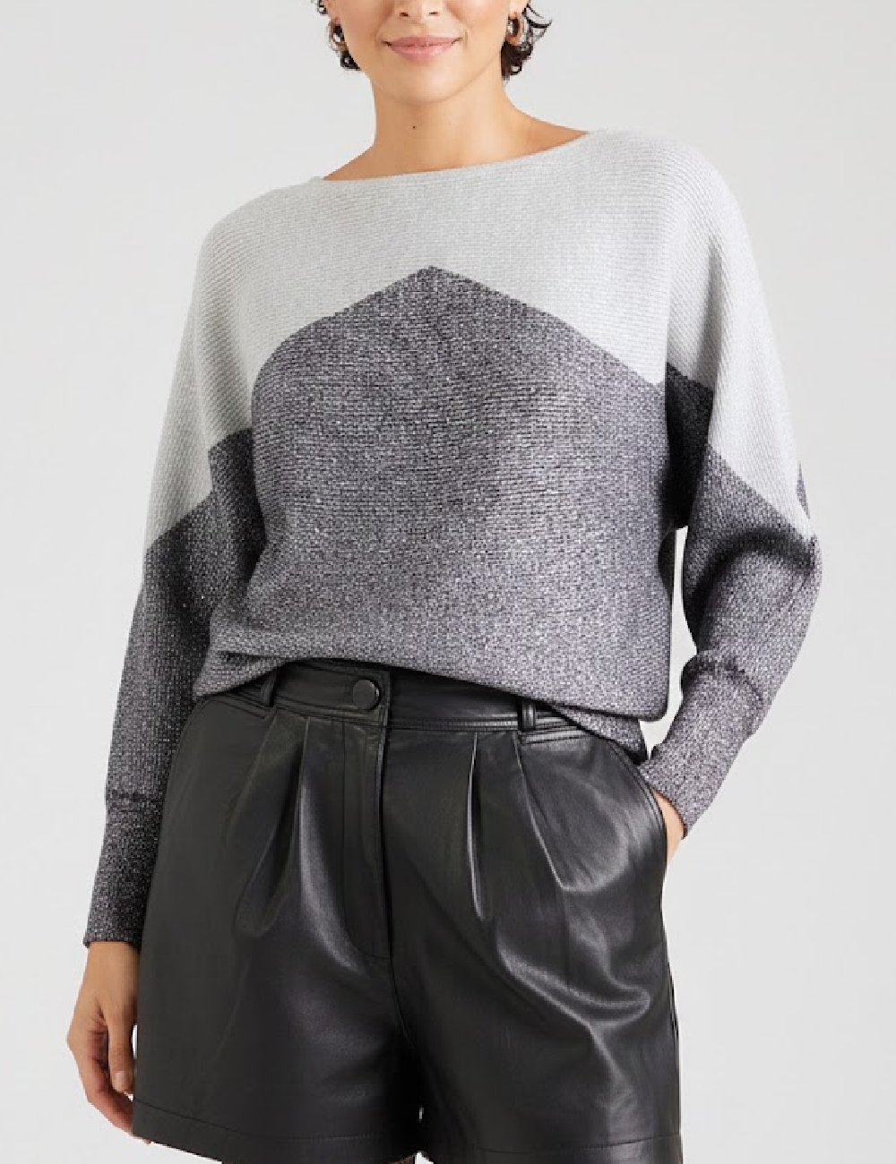 Bluza C&A Plus Size, gri