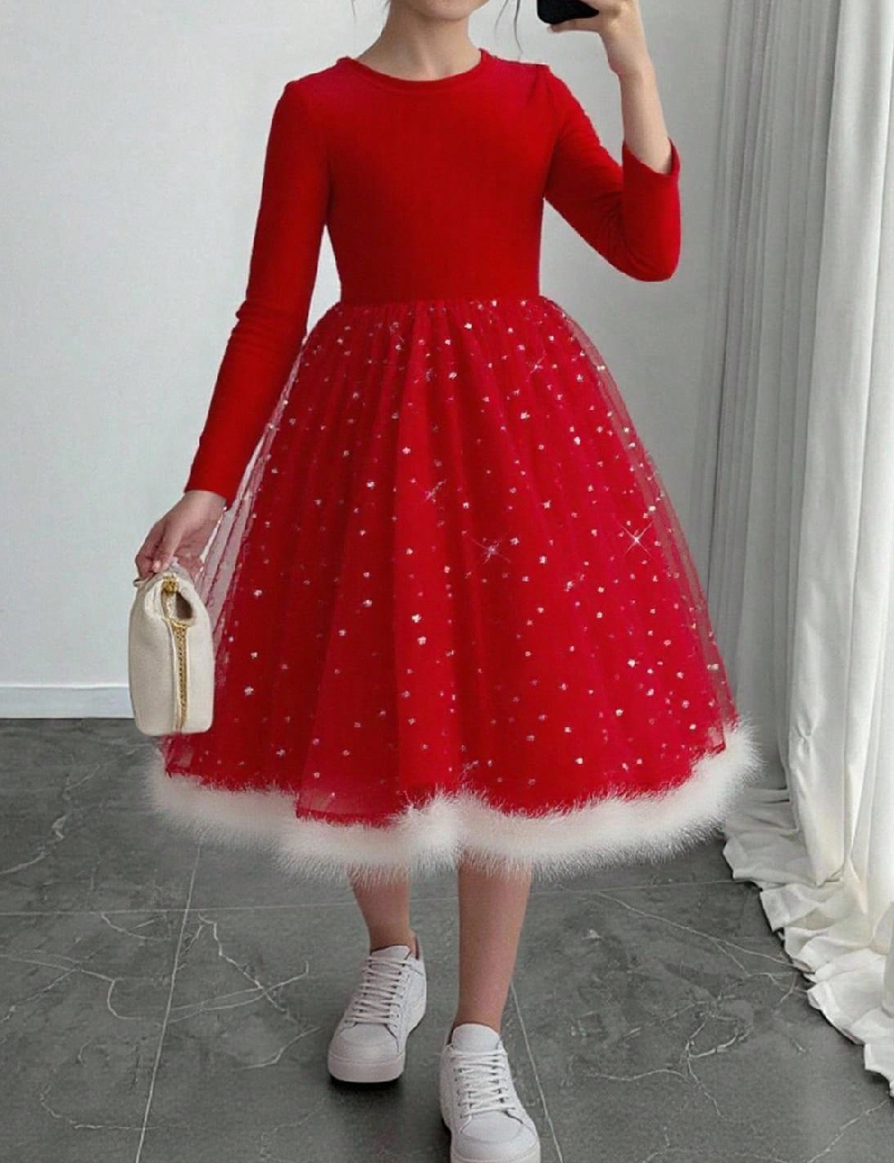 Rochie Shein Kids, rosu