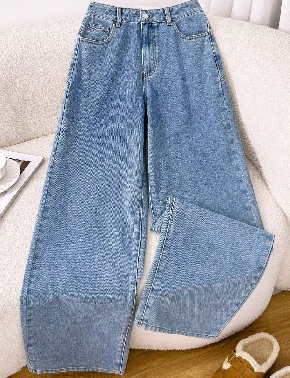 Blugi SHEIN, albastru