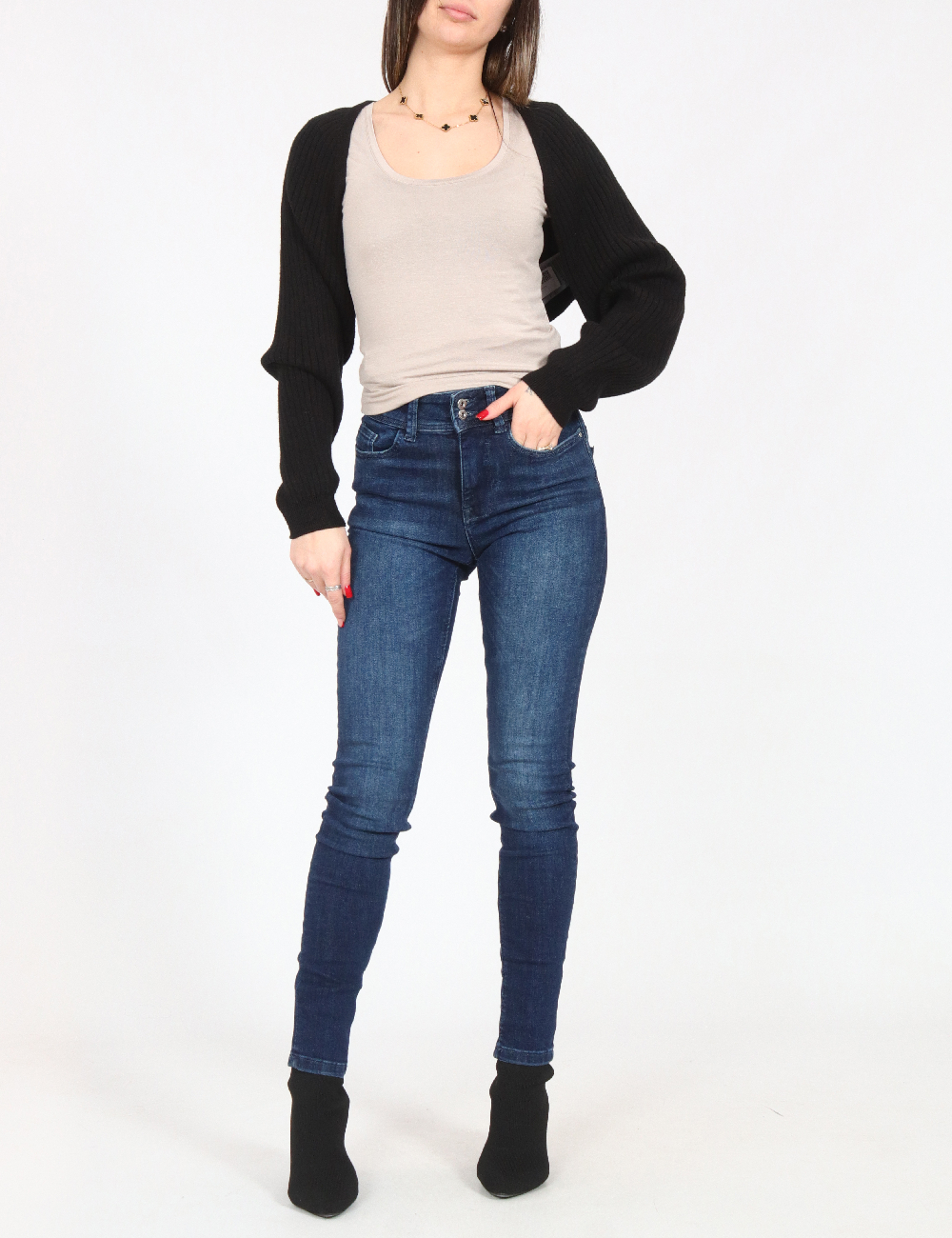 Blugi Clockhouse, bleumarin