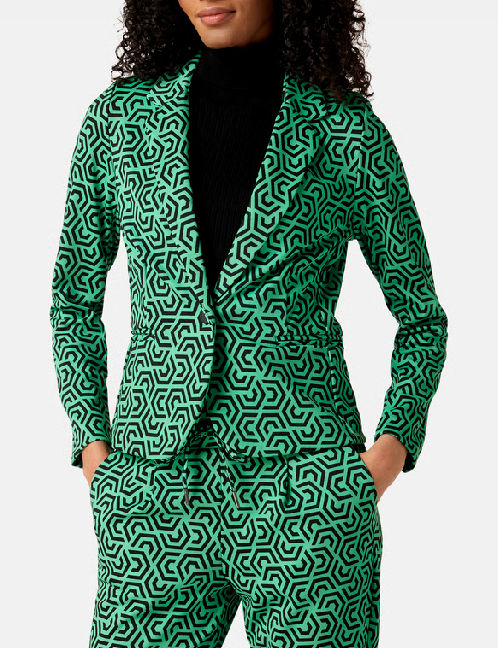 Sacou b.young, verde