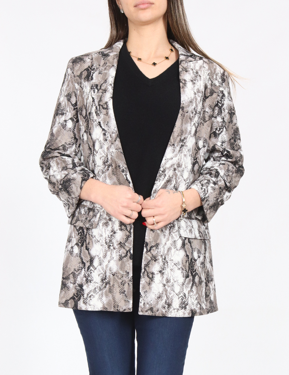 Blazer C&A, imprimeu sarpe