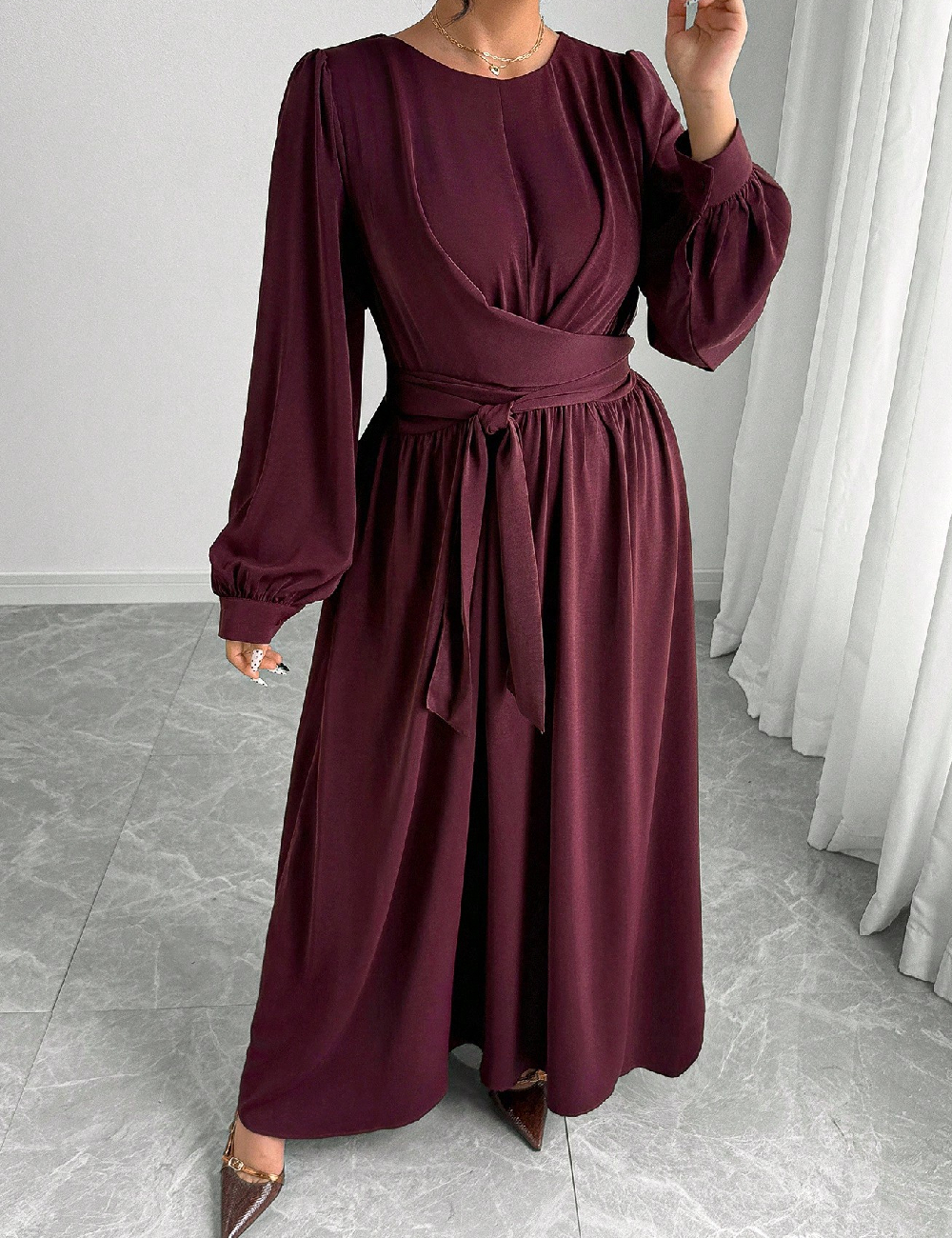 Rochie lunga SHEIN CURVE, visiniu