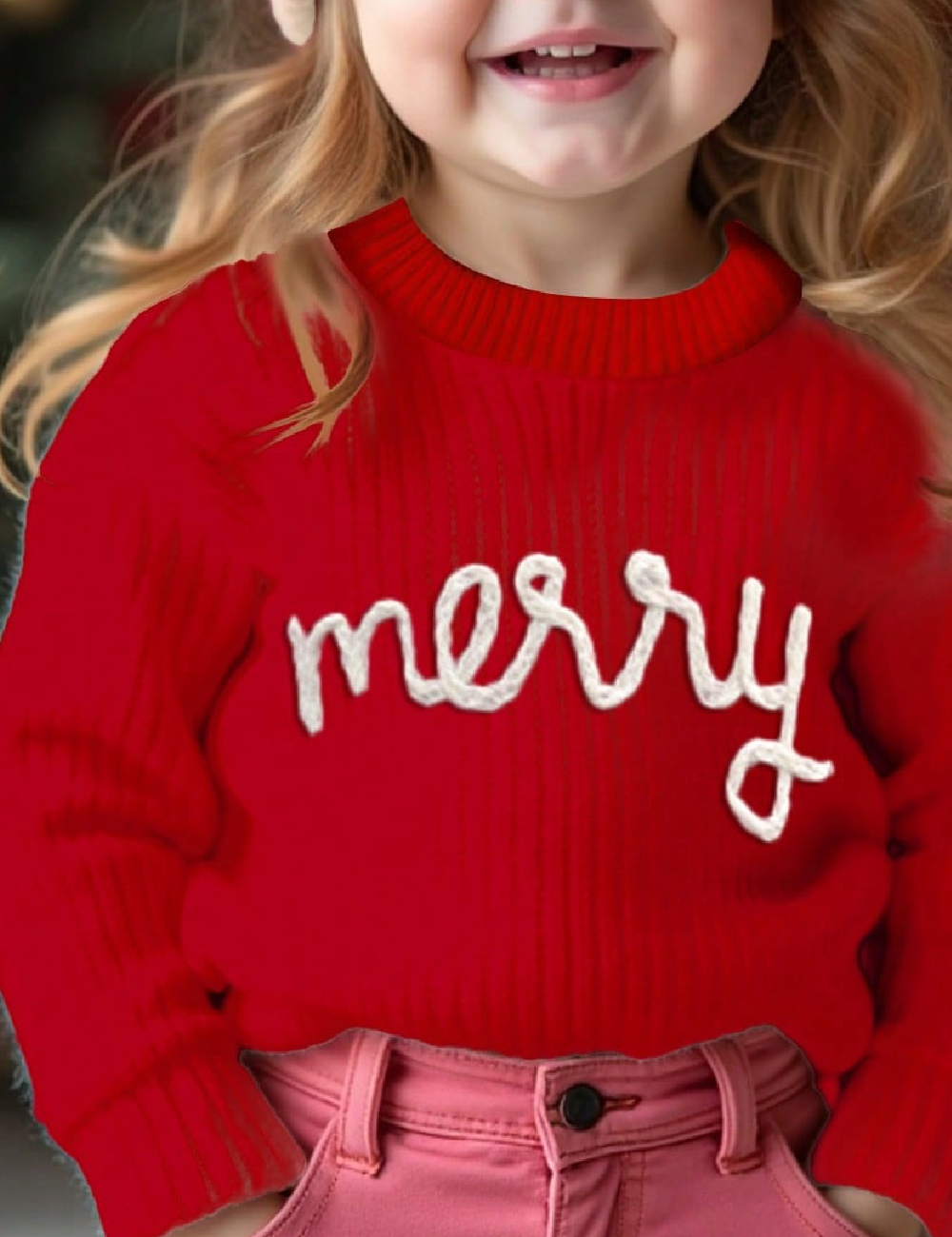 Bluza Shein Kids, rosu