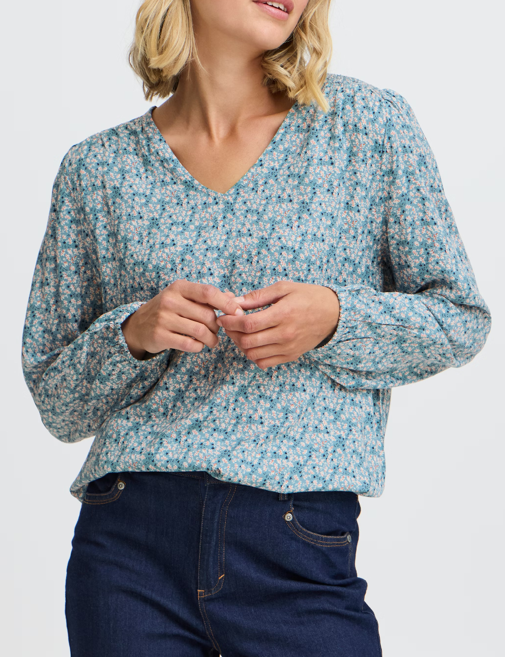 Bluza Fransa, albastru