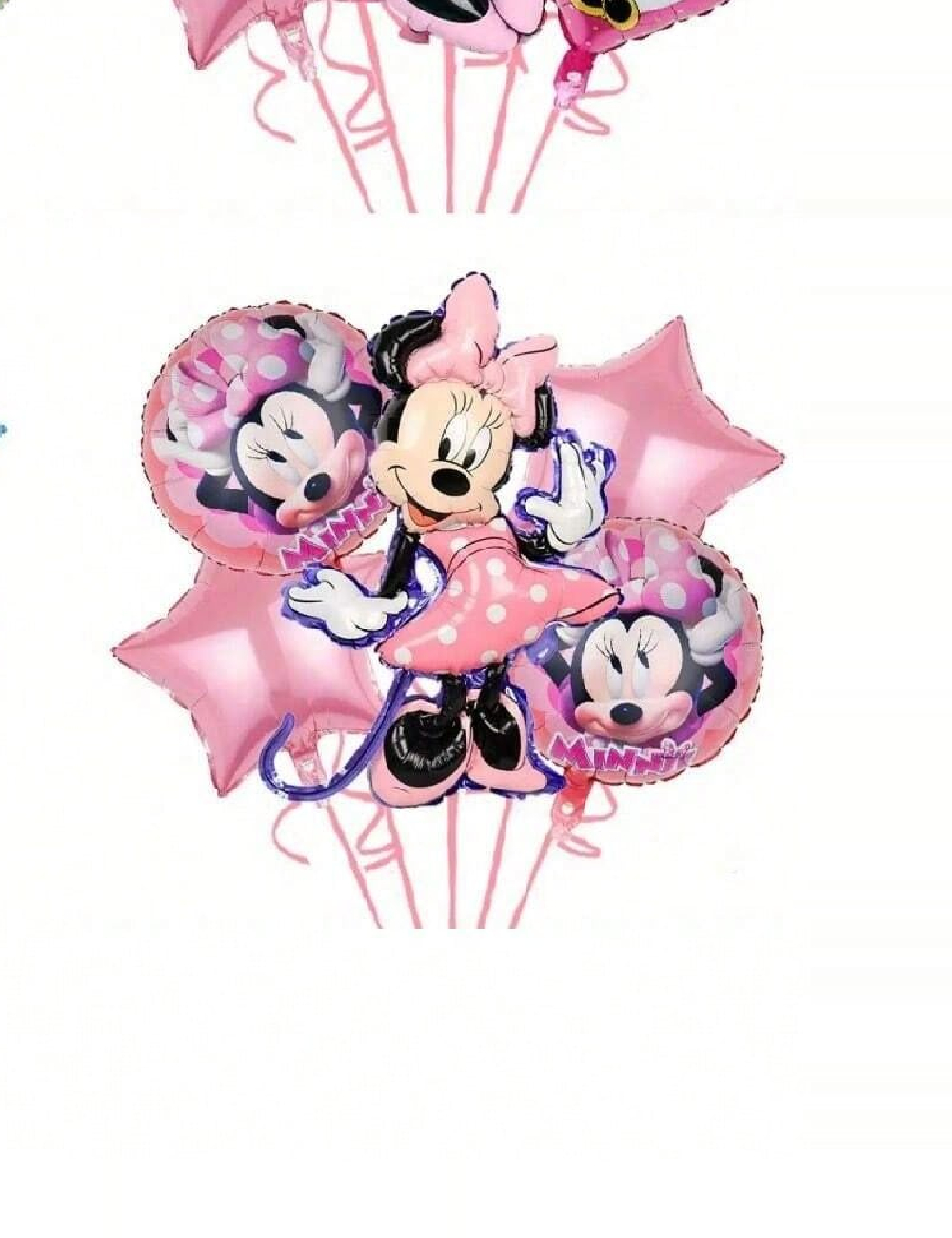 Set baloane folie 5 bucati SHEIN, roz