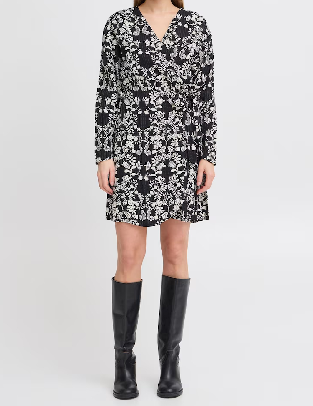 Rochie scurta Ichi, negru