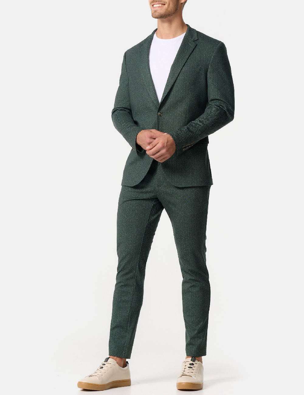 Pantaloni Jeff Urban Tailoring, verde