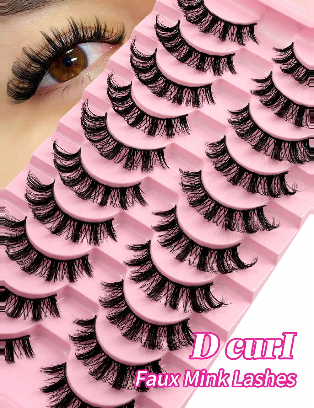 Gene false SHEIN, negru