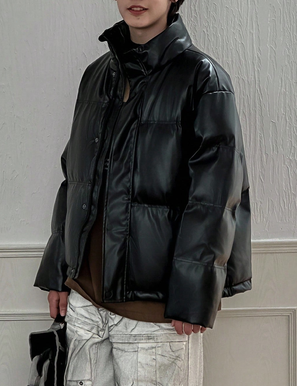 Geaca Shein Kids, negru