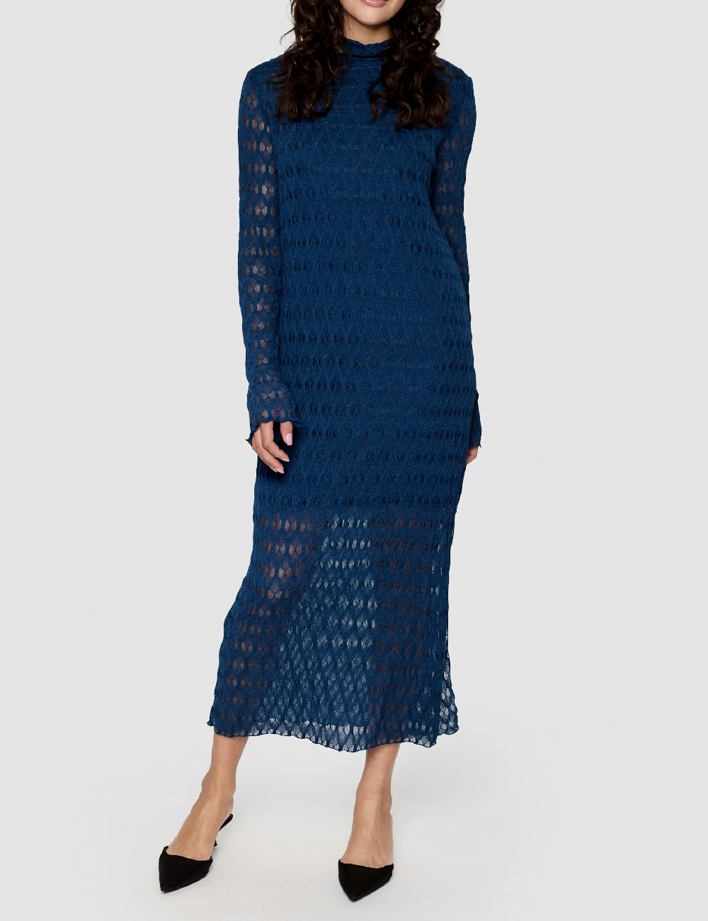 Rochie lunga Saint Tropez, bleumarin