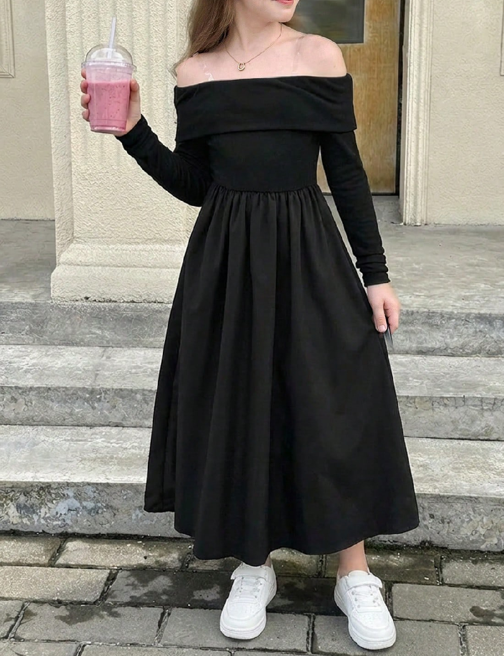 Rochie Shein Kids, negru