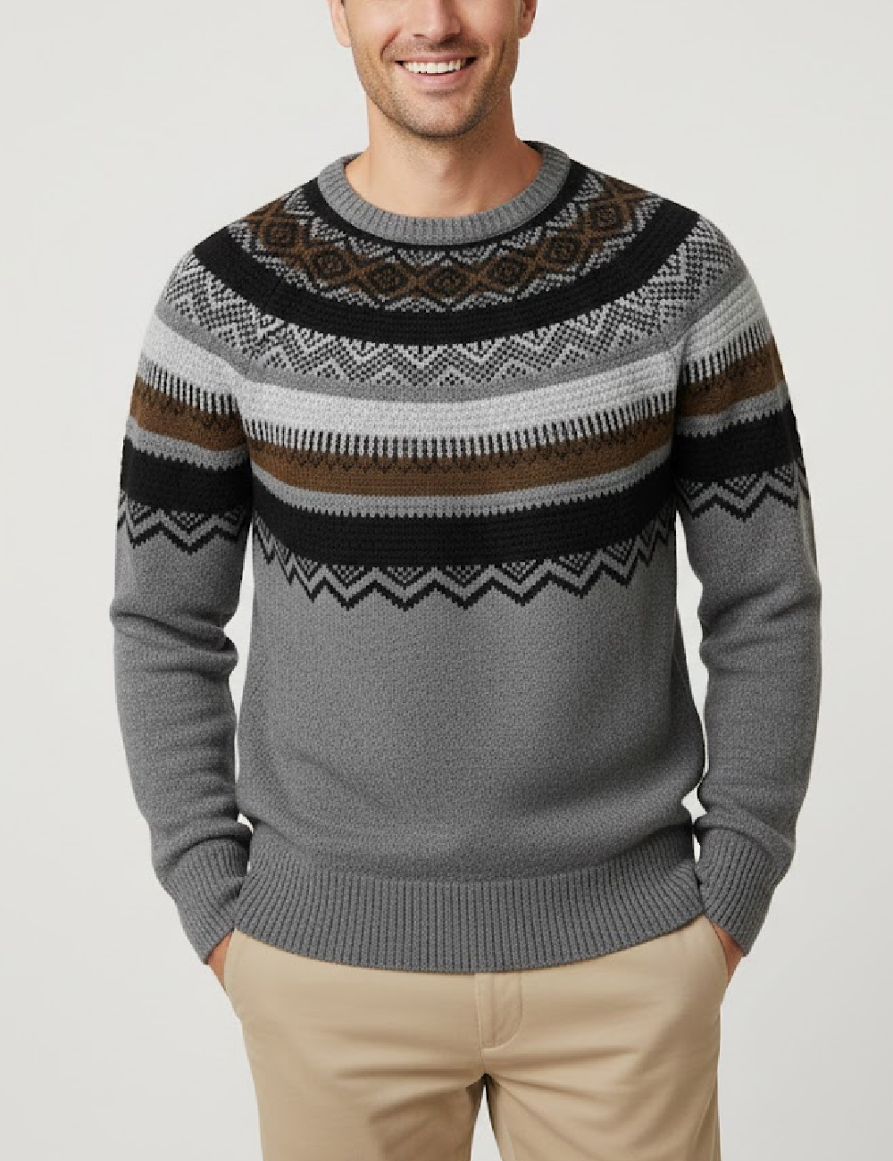 Bluza Pull&Bear, gri