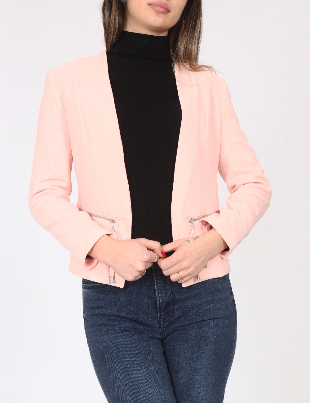 Blazer Bershka, piersica