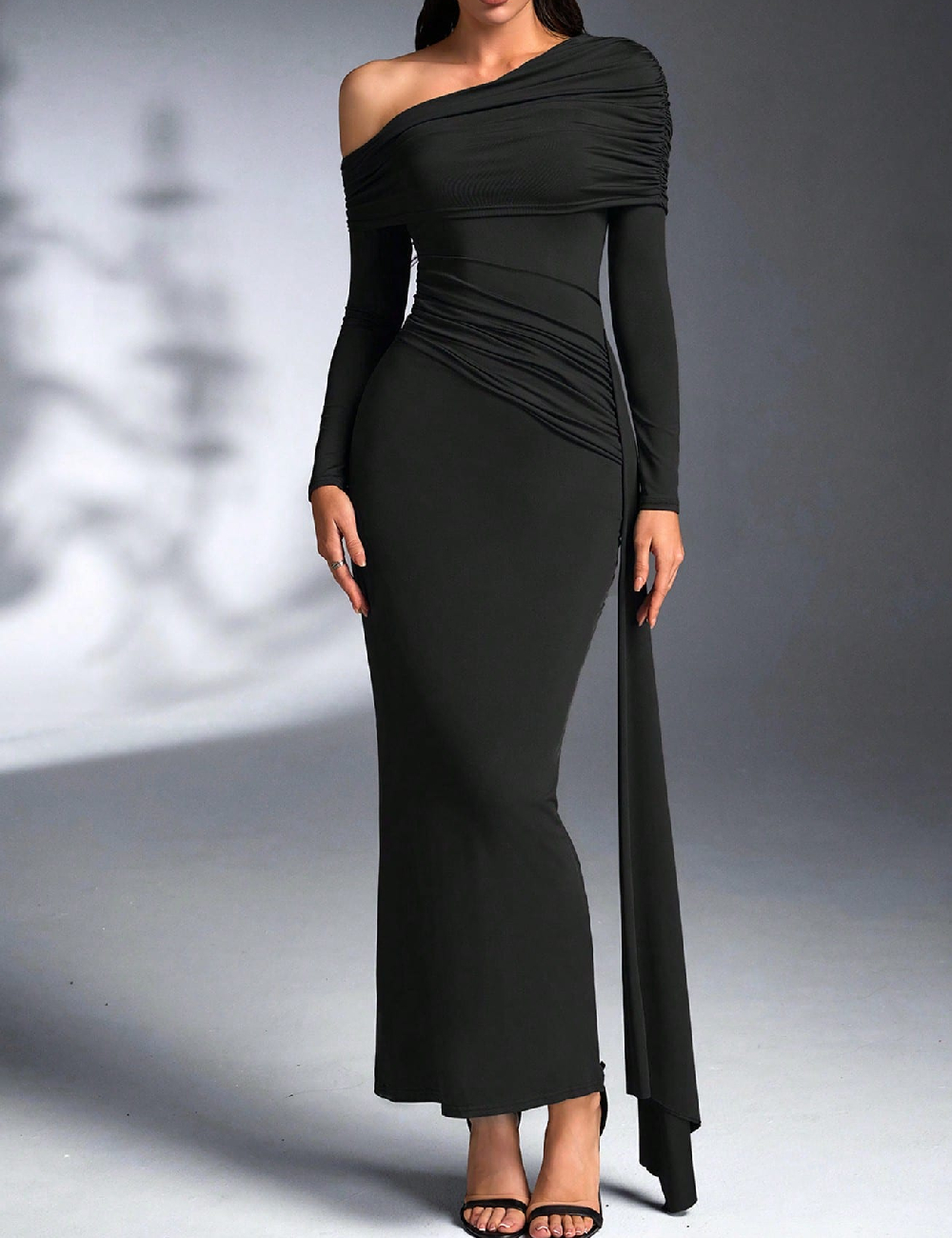 Rochie lunga SHEIN, negru