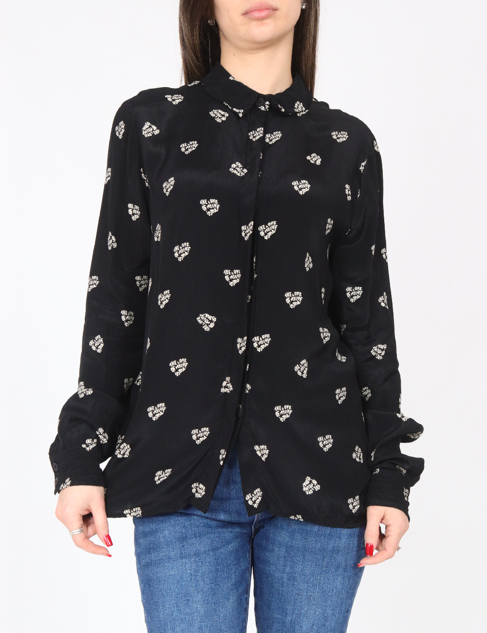 Camasa Bershka, negru