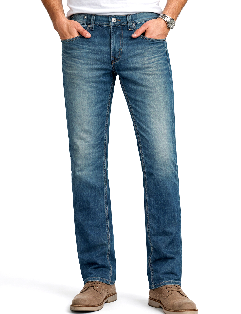 Blugi Pull&Bear, albastru