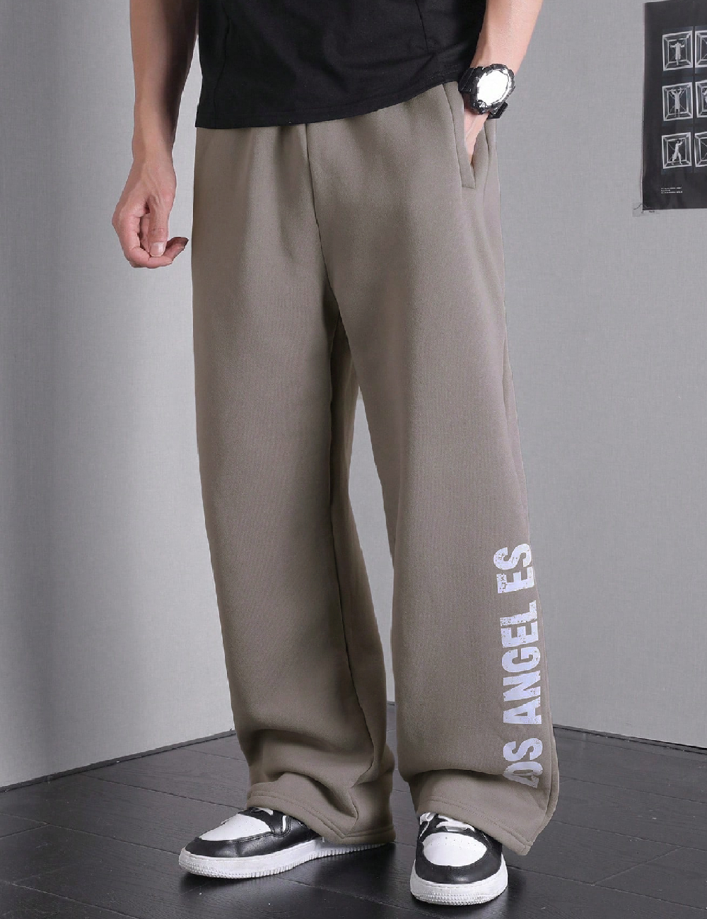 Pantaloni Shein Kids, maro