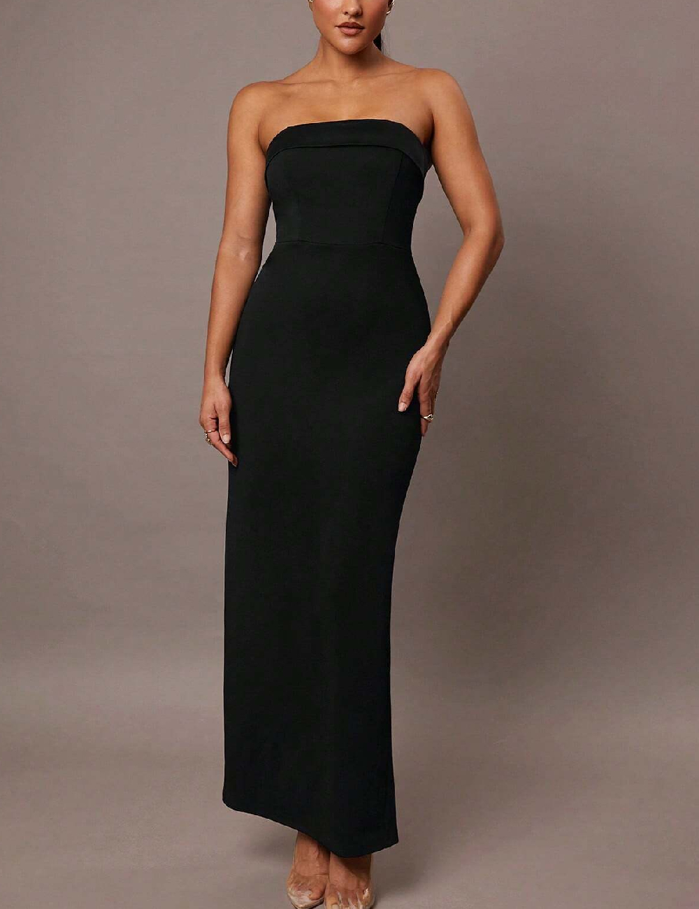 Rochie lunga SHEIN, negru