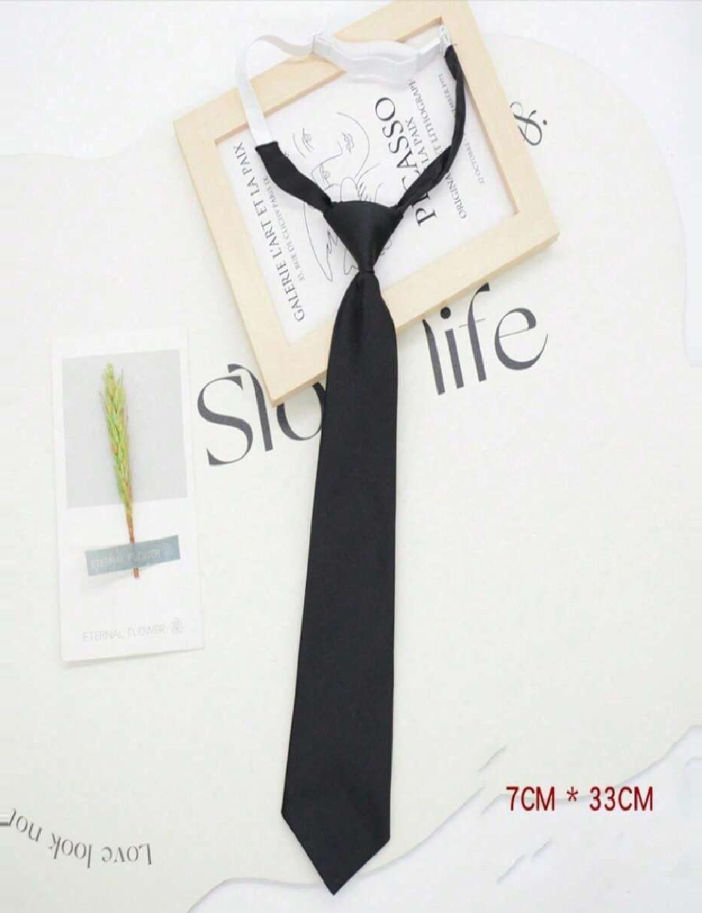 Cravata SHEIN, negru