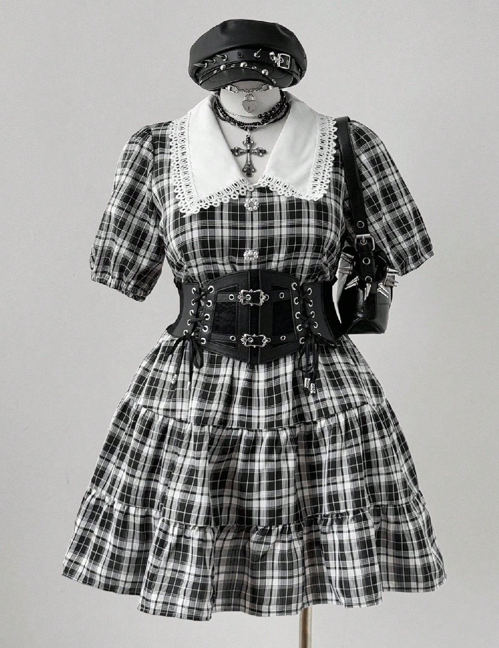 Rochie scurta SHEIN CURVE, negru