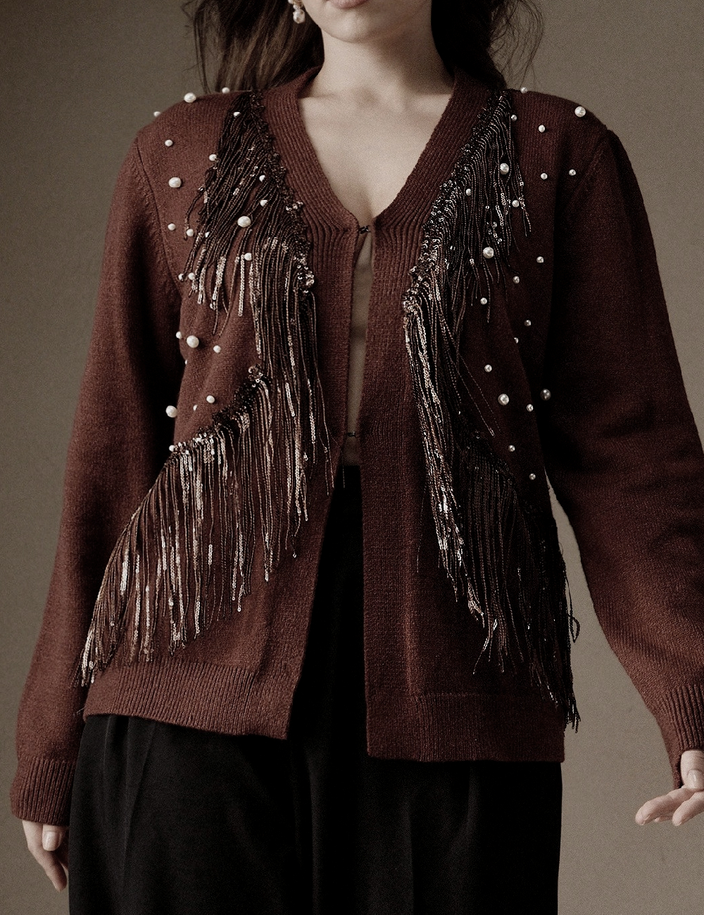 Cardigan Anewsta Curve, maro