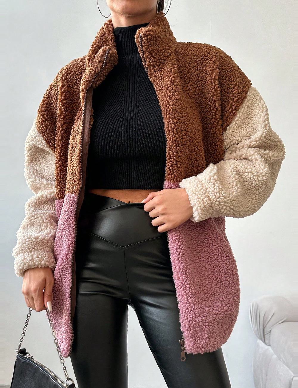 Jacheta SHEIN, mix culori