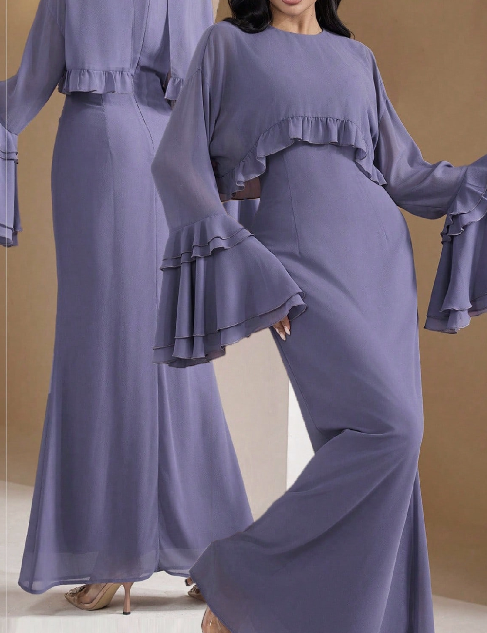 Rochie lunga SHEIN, mov