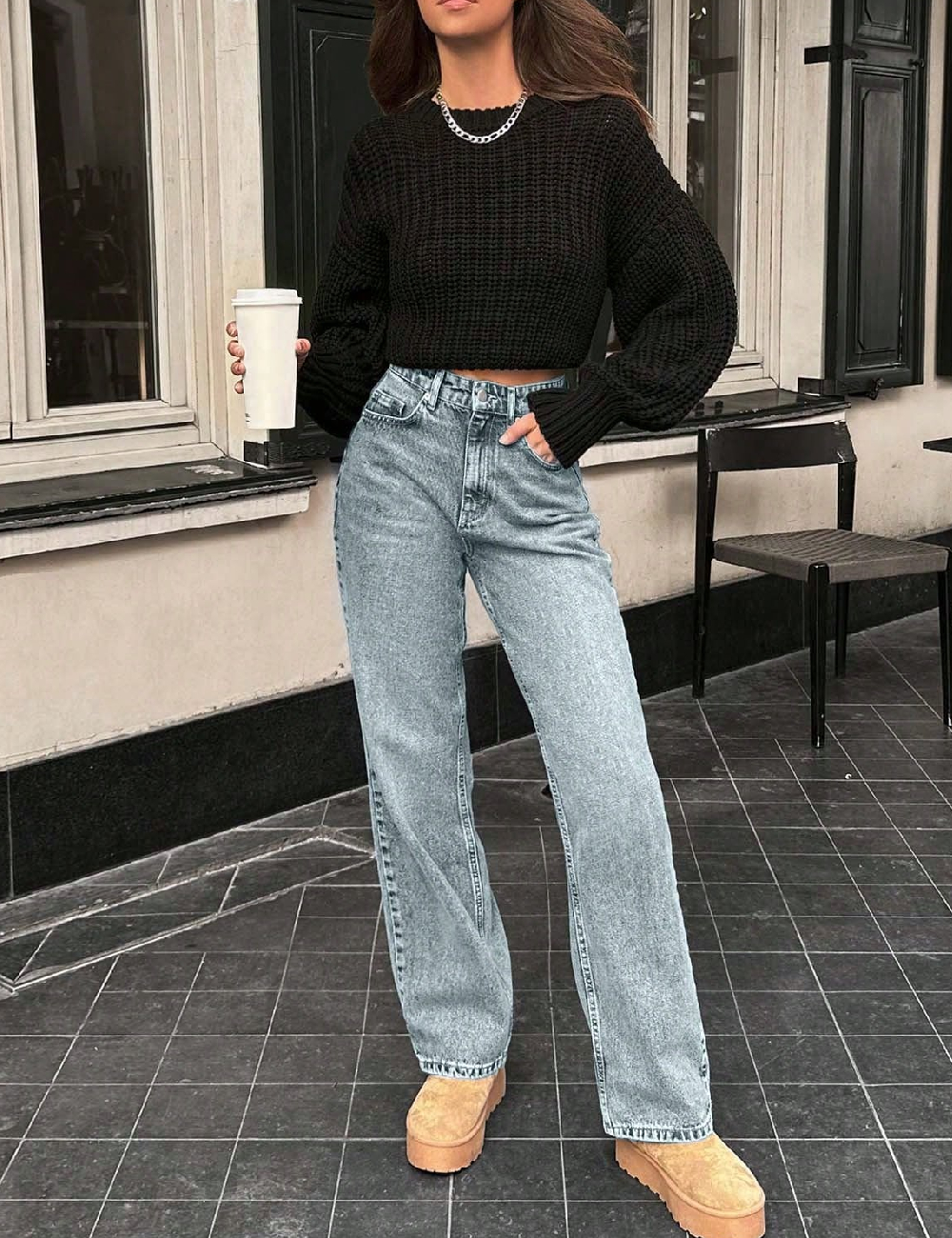 Blugi SHEIN, albastru