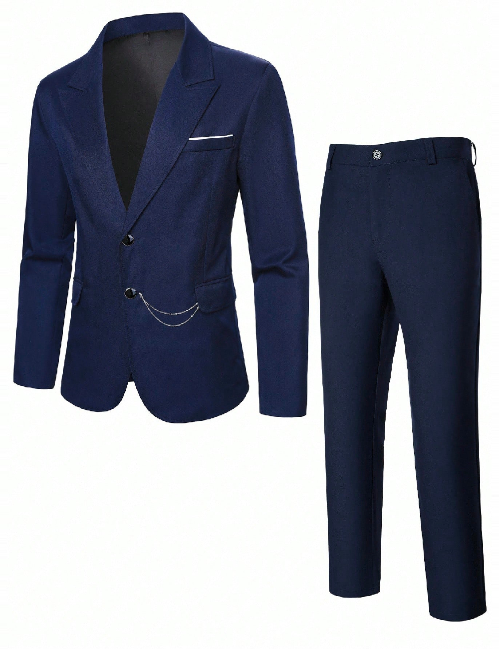 Costum SHEIN, bleumarin