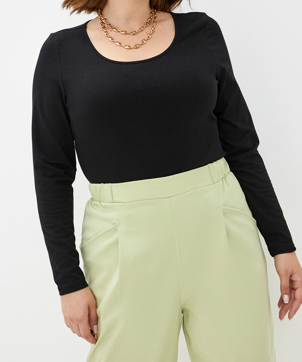 Bluza Vero Moda Curve, negru