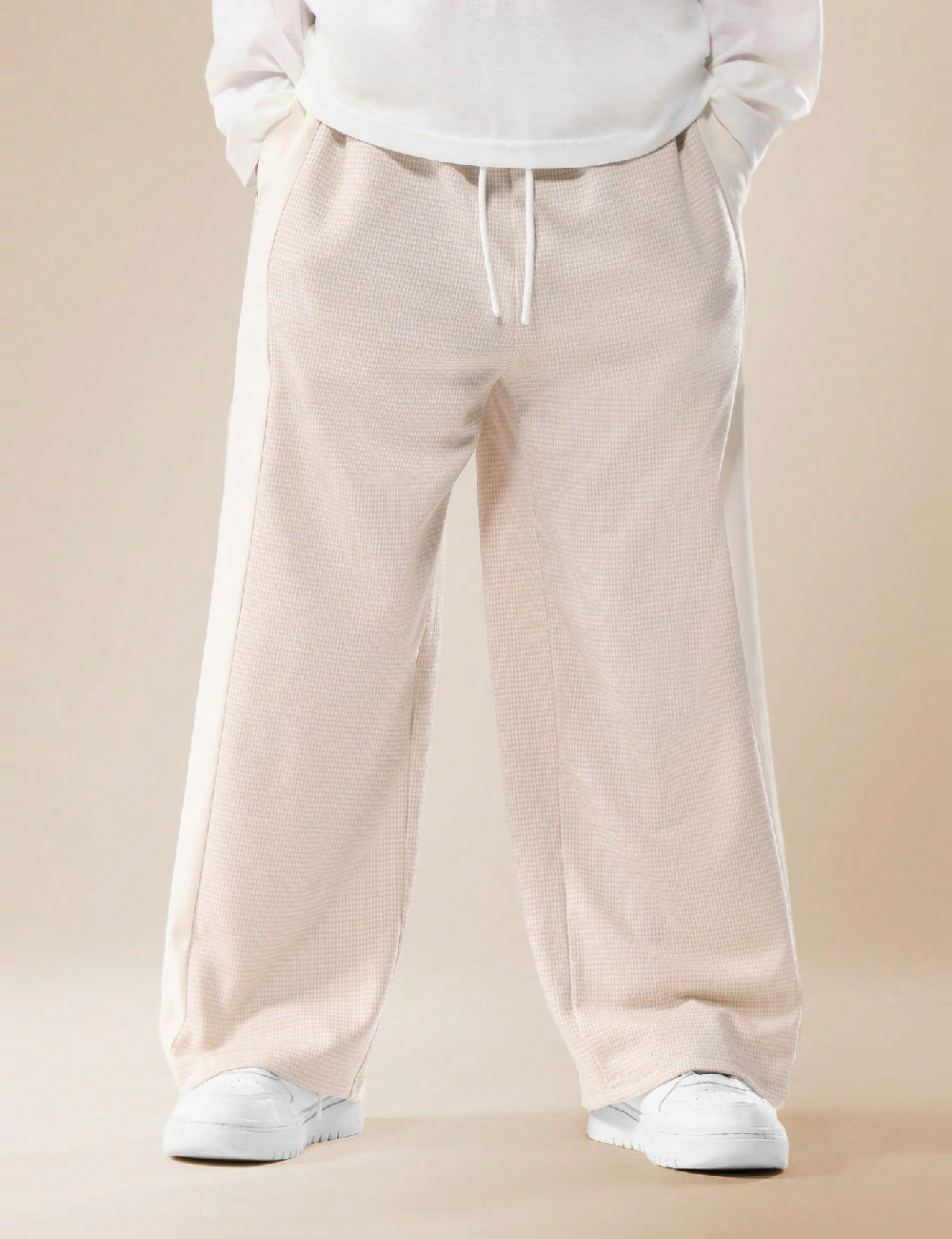 Pantaloni Shein Kids, bej
