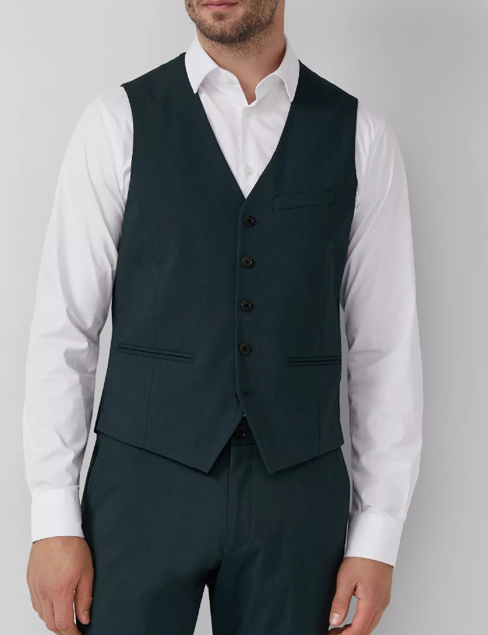 Vesta s.Oliver, verde inchis