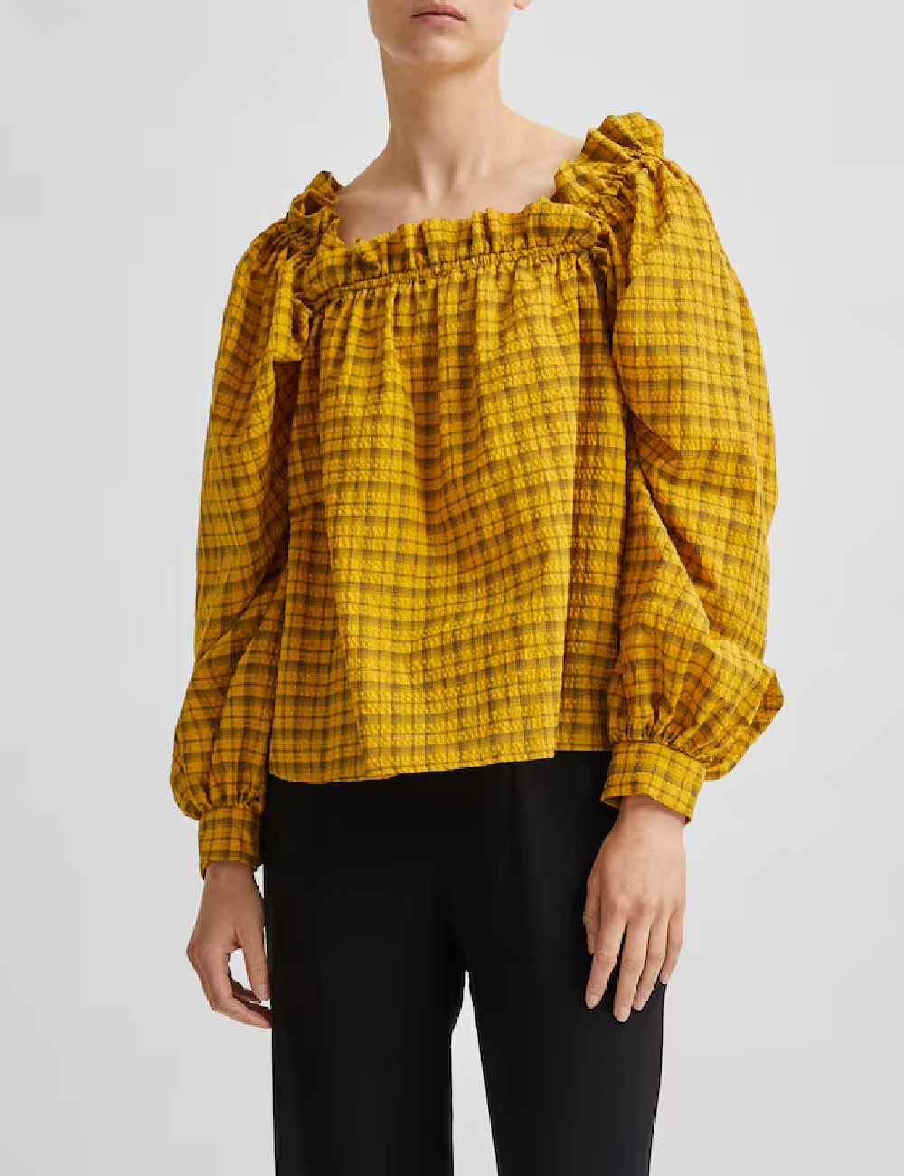 Bluza Selected Femme, galben
