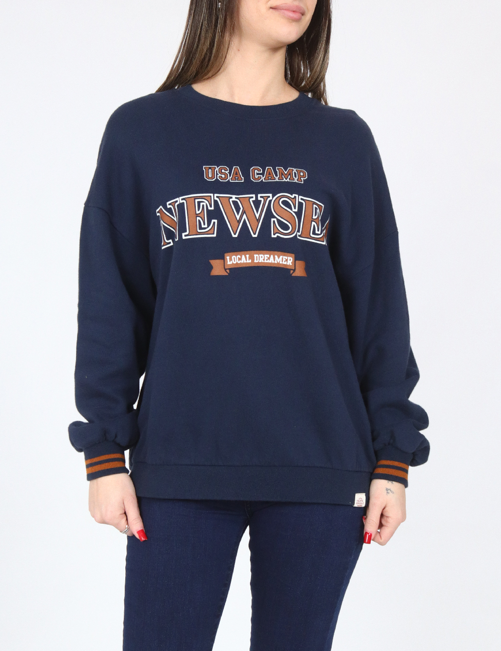 Bluza Pull&Bear, bleumarin