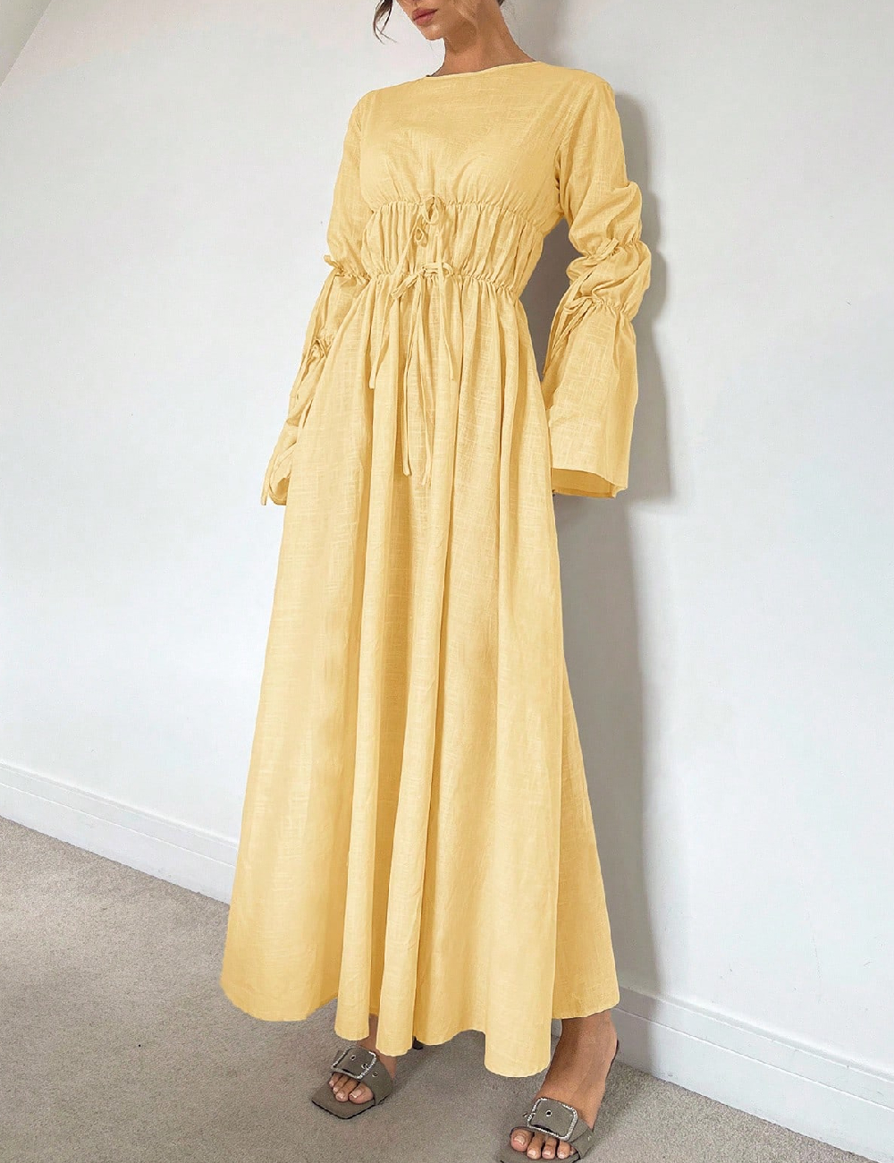 Rochie lunga SHEIN, galben