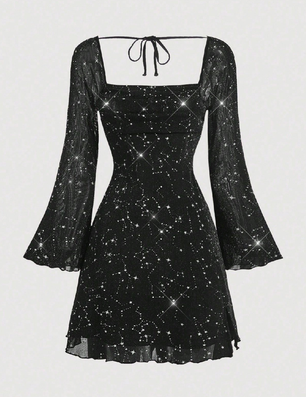 Rochie scurta Shein Kids, negru