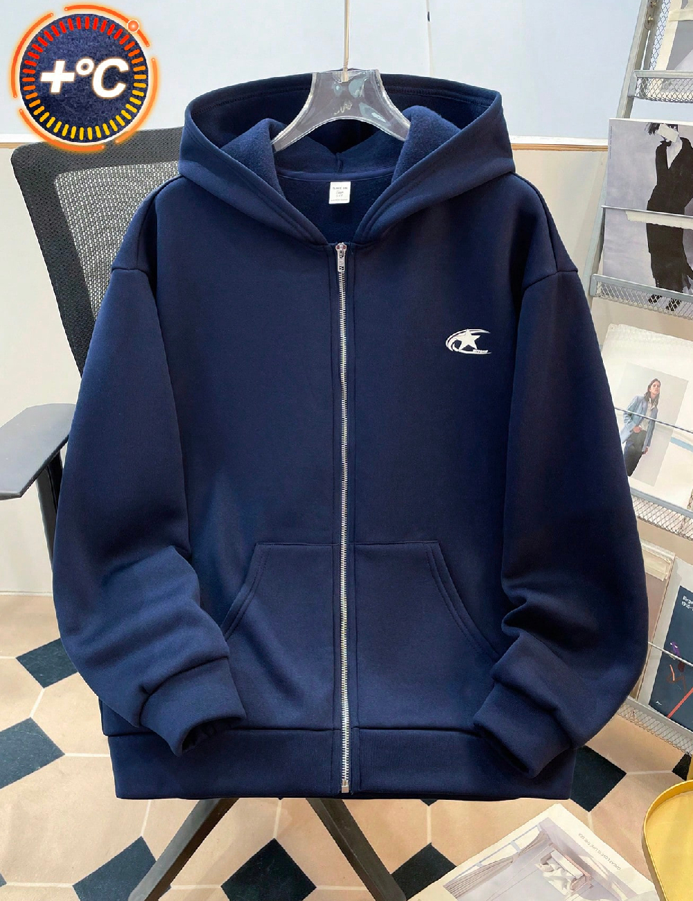 Hanorac Shein Kids, bleumarin