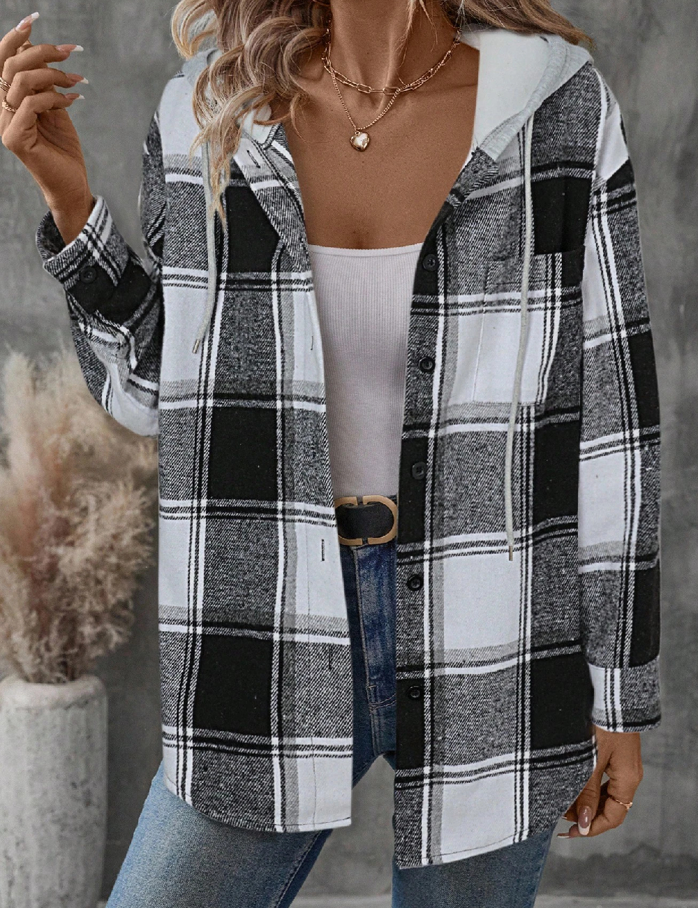 Jacheta SHEIN, mix culori