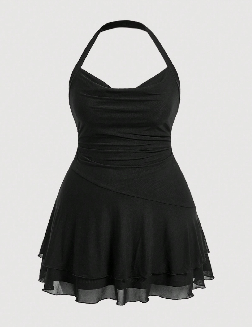 Rochie scurta SHEIN CURVE, negru