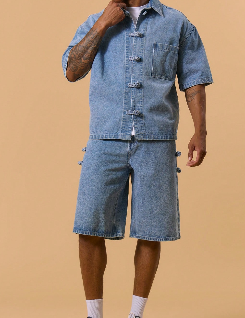 Camasa SHEIN, albastru