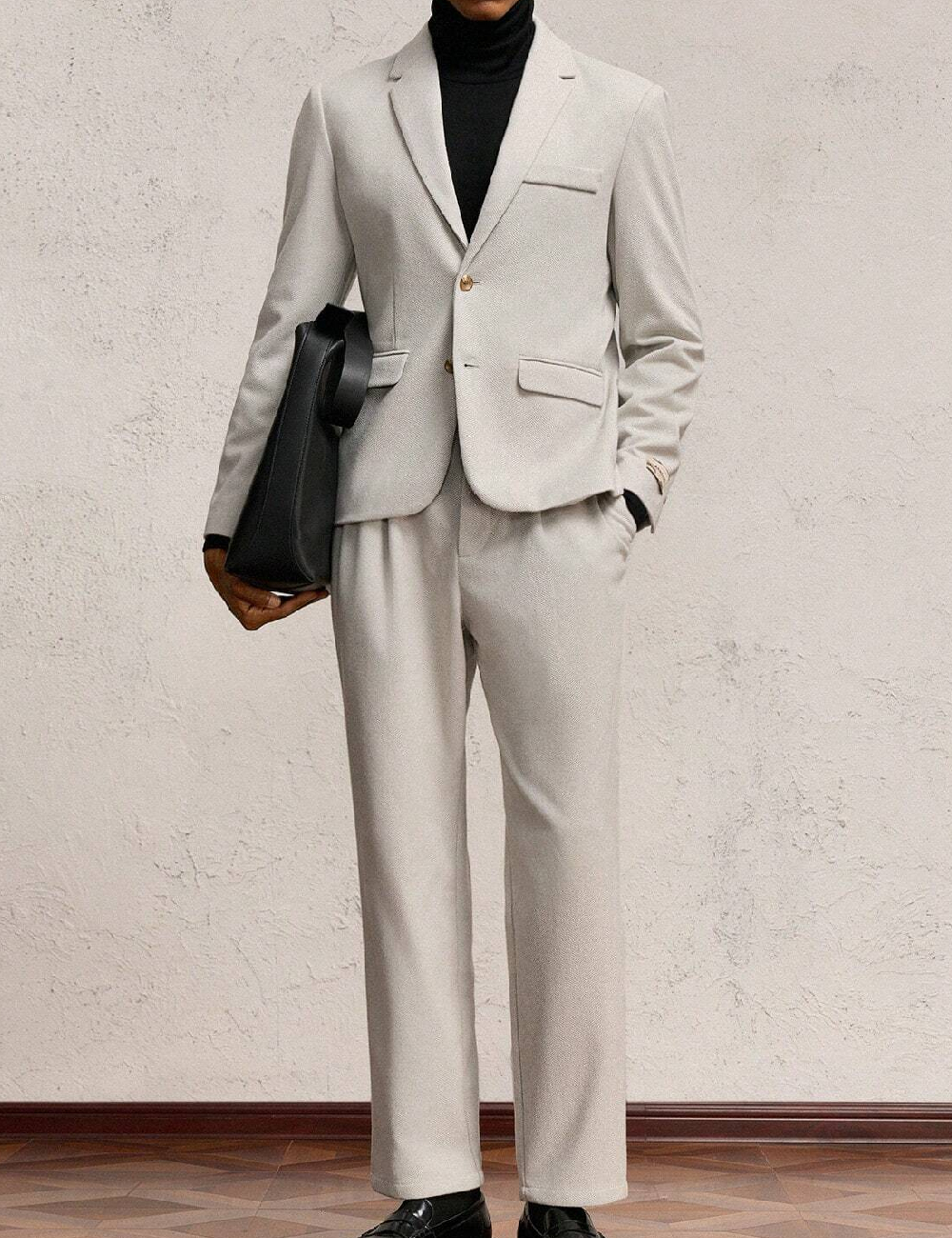 Costum SHEIN, gri deschis