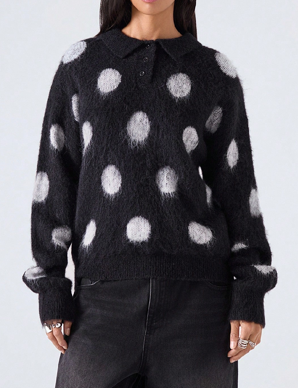 Pulover SHEIN, negru