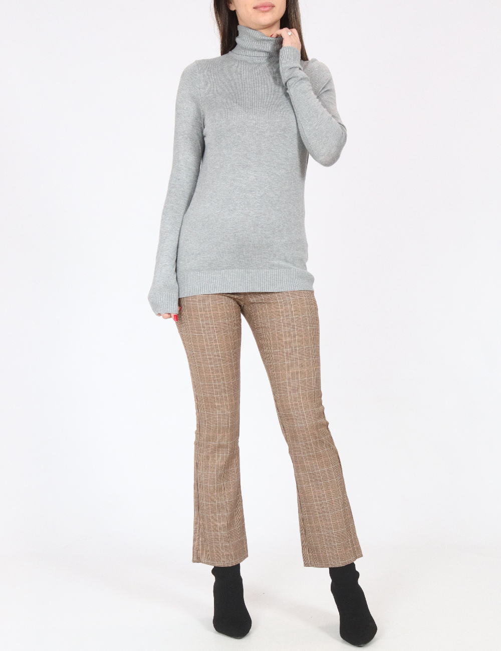 Bluza Pull&Bear, gri